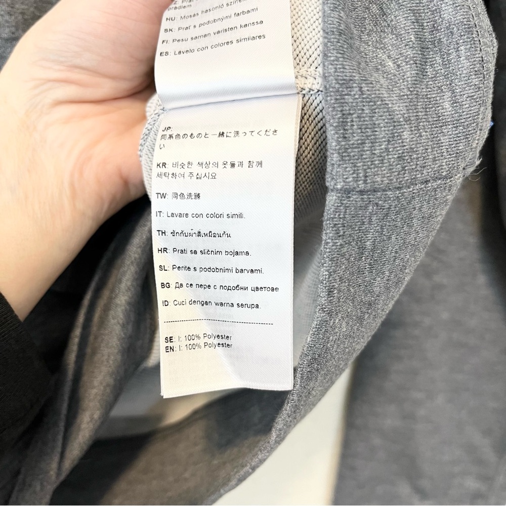 Fjallraven Pullover Top High Coast Light Sweater Gray Medium M - Picture 8 of 9